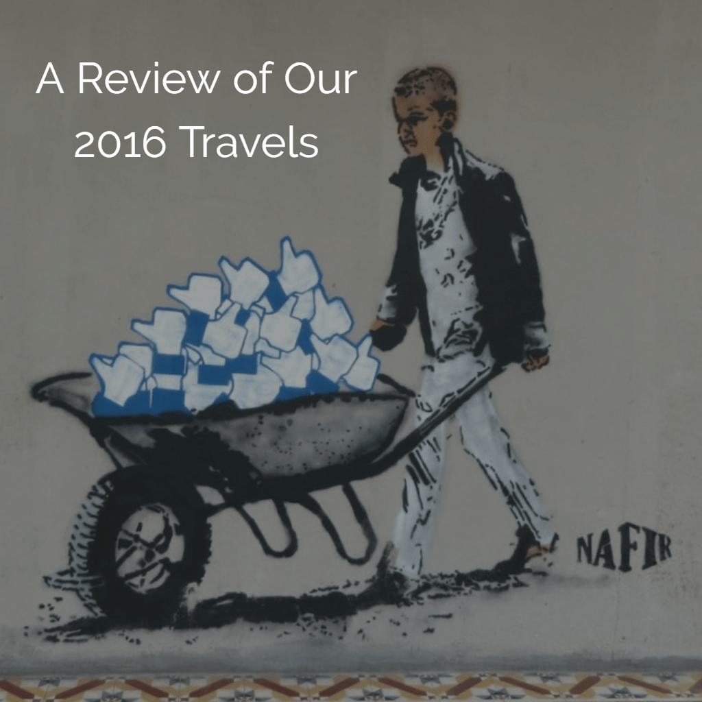 A Brief Review of Our 2016 Travels